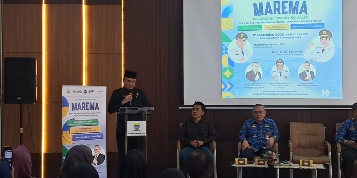 Wakil Wali Kota Bandung Erwin.(Foto: Humas Pemkot Bandung)