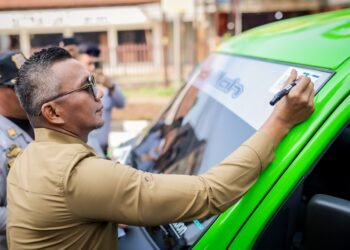 Wakil Wali Kota Bogor, Jenal Mutaqin, saat memimpin operasi gabungan.(Foto: Diskominfo Kota Bogor)