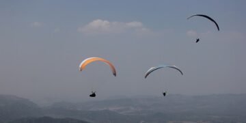 West Java Paragliding Championship.(Foto: Humas Pemkab Sumedang)