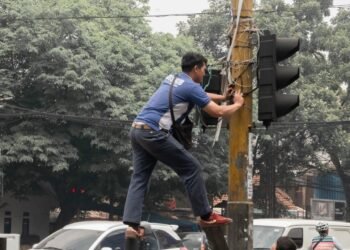 Alat pengatur lalu linta atau APILL.(Foto: Humas Pemkot Bandung)