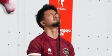Kegagalan meraih hasil maksimal pada partai final nomor speed putra Asian Games 2026 tidak lantas