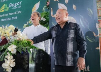 Wali Kota Bogor, Dedie A. Rachim, menghadiri Grand Opening Bogor Great Mall di Jalan KH Abdullah bin Nuh, Kecamatan Tanah Sareal, Kota Bogor, Rabu (14/10/2026).(Foto: Humas Pemkot Bogor)
