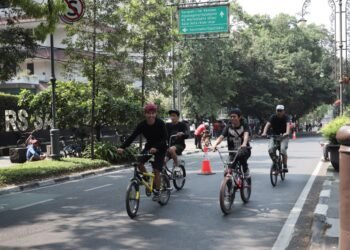 Car Free Day (CFD) Dago.(Foto: Humas Pemkot Bandung)