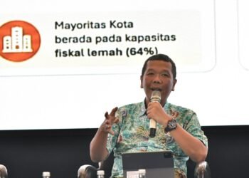 Direktorat Fasilitasi Kelembagaan dan Kepegawaian Perangkat Daerah, Kementerian Dalam Negeri, Ranto dalam Forum Nasional: Transformasi Kebijakan Kepemudaan dan Keolahragaan di Hotel Pullman Jakarta.(Foto:Kemenpora/Bagus)
