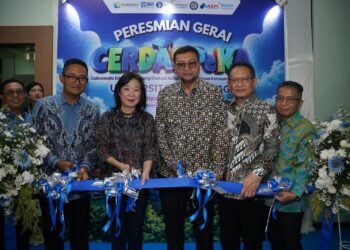 Peresmian Gerai CERDAS PeKA (2/10) di Universitas Airlangga (UNAIR) Surabaya.(Foto: Dok. Bank Indonesia)
