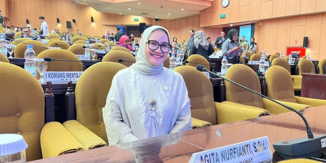 Anggota Komite III Dewan Perwakilan Daerah (DPD) Republik Indonesia (RI) Daerah Pemilihan Jawa Barat (Jabar) Agita Nurfianti.