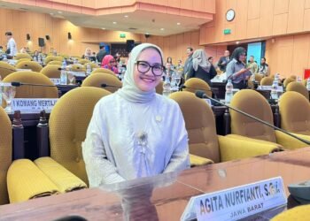 Anggota Komite III Dewan Perwakilan Daerah (DPD) Republik Indonesia (RI) Daerah Pemilihan Jawa Barat (Jabar) Agita Nurfianti.