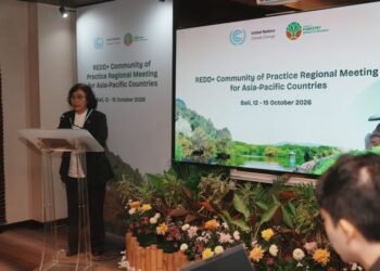 Staf Ahli Menteri Kehutanan Bidang Perubahan Iklim, Prof. Haruni Krisnawati.(Foto: Humas Kemenhut)