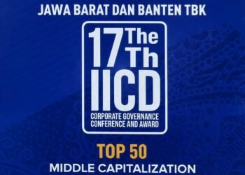 bank bjb Raih Pengakuan Top 50 Emiten MidCap dalam IICD CG Award 2026