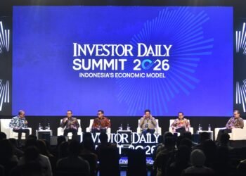 Senior Vice President Business Development Pertamina Ary Kurniawan dalam acara Investor Daily Summit 2026 di Jakarta, Rabu (7/10)(Foto: Dok. Pertamina)