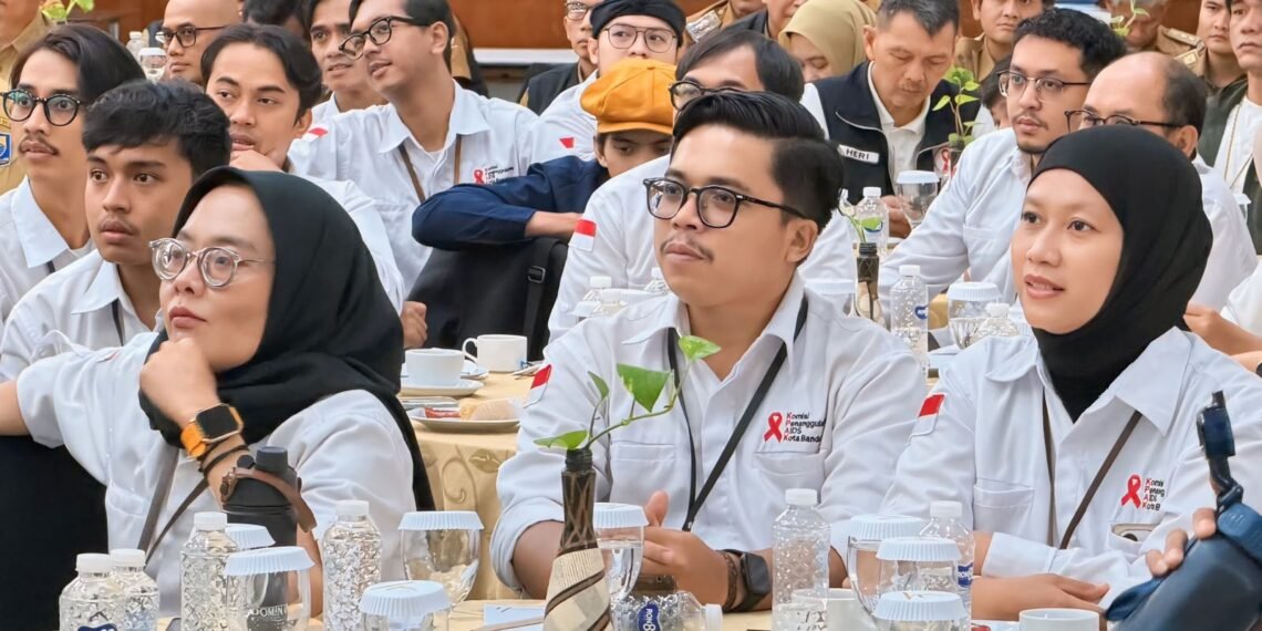 Peserta Musyawarah Perencanaan Pembangunan (Musrenbang) HIV/AIDS di Hotel Horison Ultima, Senin, 12 Oktober 2026.(Foto: Humas Pemkot Bandung)