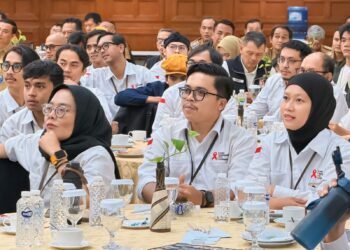 Peserta Musyawarah Perencanaan Pembangunan (Musrenbang) HIV/AIDS di Hotel Horison Ultima, Senin, 12 Oktober 2026.(Foto: Humas Pemkot Bandung)