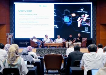 “Pelatihan Literasi Digital, Pemanfaatan AI, dan Cyber Security bagi Pejabat Tinggi Madya dan Pejabat Tinggi Pratama”, Senin (5/10/2026).(Foto: Dok. Kemenpar)