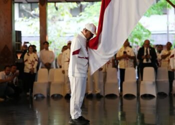Kontingan Indonesia untuk Asian Para Games 2026.(Foto: NPCI Via Kemenpora)