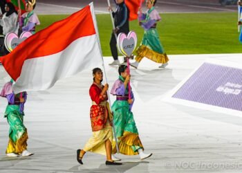 Perjuangan Tim Indonesia pada 20th Asian Games Aichi-Nagoya 2026 ditutup dengan catatan membanggakan. (dok. NOC/MRP)