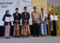 Menteri Haji dan Umrah RI, Mochamad Irfan Yusuf, Gubernur DIY, Sri Sultan Hamengku Buwono X, beserta jajaran.(Foto: Humas Kemenhaj)