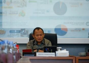 Menperin Muhammad Sarmuji menjelaskan tentang industri hijau.(Foto: Humas Kemenperin)