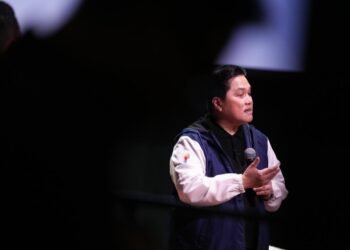 Menpora Erick Thohir menyampaikan duka cita mendalam atas meninggalnya atlet selam asal Kabupaten Jepara, Syabilla Rizkia Putri Raharja, saat mengikuti Porprov XVII Jawa Tengah 2026. (foto:Yayan/kemenpora.go.id)