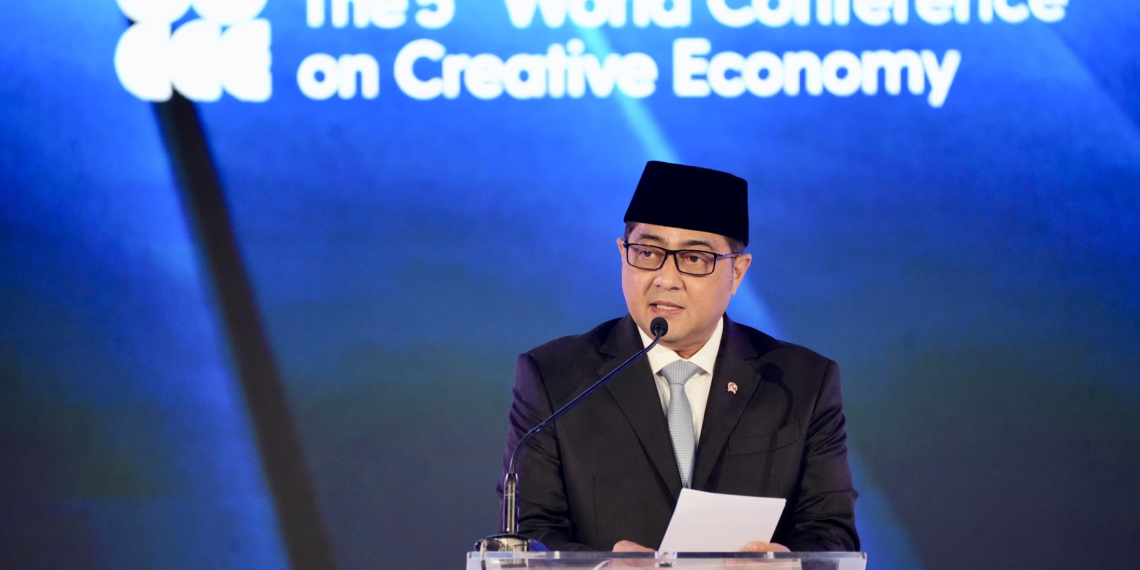 Menteri Ekonomi Kreatif/Kepala Badan Ekonomi Kreatif (Ekraf) Teuku Riefky Harsya.(Foto: Dok. Biro Komunikasi Kementerian Ekonomi Kreatif/Badan Ekonomi Kreatif.)