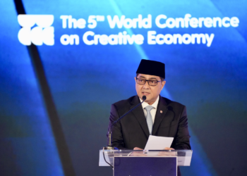Menteri Ekonomi Kreatif/Kepala Badan Ekonomi Kreatif (Ekraf) Teuku Riefky Harsya.(Foto: Dok. Biro Komunikasi Kementerian Ekonomi Kreatif/Badan Ekonomi Kreatif.)
