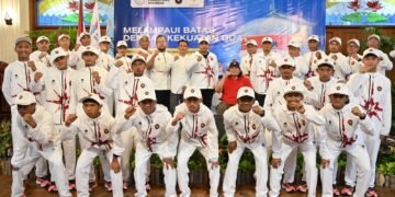 National Paralympic Committee of Indonesia (NPC Indonesia) menggelar acara doa bersama untuk kesuksesan tim Indonesia di Asian Para Games Nagoya 2026 dan IFCPF World Cup 2026 di Kusuma Sahid Prince Hotel, Solo, Jawa Tengah. (foto: NPCI)