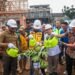 Penanaman pohon di pembangunan trase baru Jalan Saleh Danasasmita, Jumat (9/10/2026).(Foto: Diskominfo Kota Bogor)