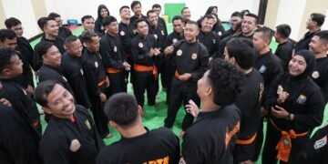 Kementerian Pemuda dan Olahraga (Kemenpora RI) bersama Pengurus Besar Ikatan Pencak Silat Indonesia (PB IPSI) menggelar Pelatihan Pelatih Nasional Pencak Silat Tingkat Muda (III) di Ole Suites Hotel, Sentul, Bogor, pada 21–25 Oktober 2026.(foto:Kemenpora)