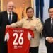 Ketum PSSI Erick Thohir mendampingi Presiden FIFA Gianni Infantino bertemu Presiden RI Prabowo Subianto di Istana Negara, Jalan Veteran, Jakarta Pusat, Senin (5/10) siang. (Foto: IG/erickthohir)