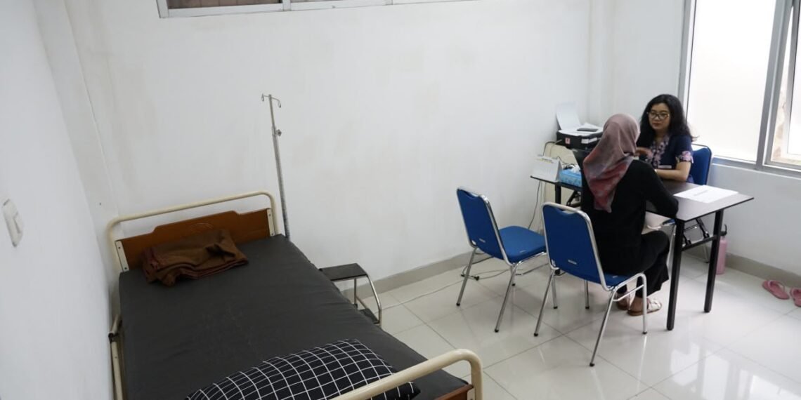 Psikolog di Puskesmas Cipadung.(Foto: Humas Pemkot Bandung)
