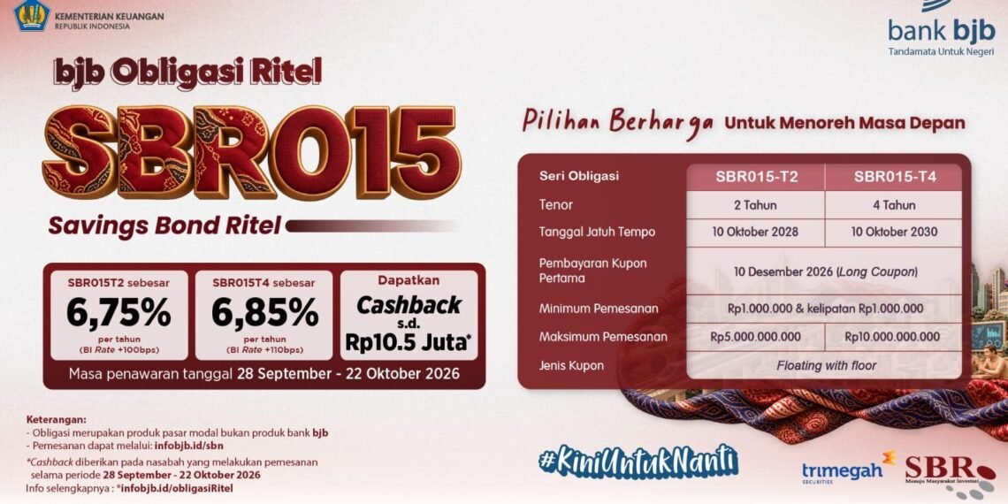 Savings Bond Ritel atau SBR015