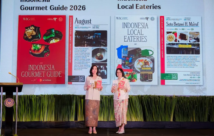 Menteri Pariwisata (Menpar) Widiyanti Putri Wardhana di acara Wonderful Indonesia Gastronomy (WIG) 2026 di Grand Hotel De Djokja, Yogyakarta, Jumat (2/10/2026). (Foto: Humas Kemenpar)
