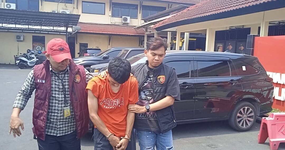 BPA (33), supporter Persija Jakarta salah satu pelaku perusakan bus rombongan pemain Tim Elite Pro Akademi (EPA) Persib Bandung di Rest Area Kilometer 360 Tol Batang, Jawa Tengah.(Foto:Istimewa).
