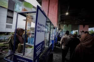 Sentra kuliner Anderpas.(Foto: Humas Pemkot Bandung)