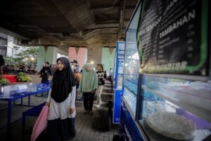 Sentra kuliner Anderpas.(Foto: Humas Pemkot Bandung)