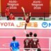 Tim sepak takraw putra Indonesia harus puas membawa pulang medali perak setelah kalah tipis 1-2 dari tuan rumah Jepang pada babak final nomor mens quadrant Asian Games 2026. (foto:Akbar/kemenpora.go.id)