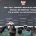 Presiden Prabowo Subianto menyampaikan taklimat kepada 800 perwira tinggi Tentara Nasional Indonesia (TNI) dan Kepolisian Negara Republik Indonesia (Polri) seluruh Indonesia di Kompleks Istana Kepresidenan Jakarta, pada Rabu (07/10/2026).(Foto: BPMI Setpres)
