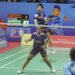Ganda Remaja Campuran: Muhammad Satria Alfarel / Saskia Putri Visian Tuah (MUTIARA CARDINAL, BANDUNG/APITA BADMINTON CLUB).