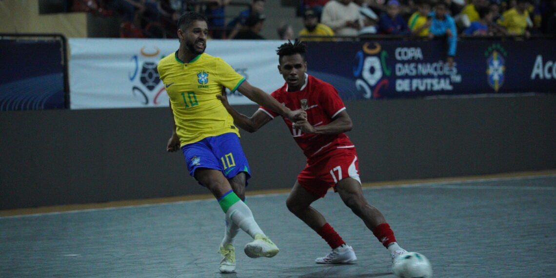 Salah satu pemain Timnas Futsal Indonesia di Futsal Nation Cup pada 12-18 Oktober 2026 di Sao Jose dos Pinhais, Parana, Brasil.(Foto: Website PSSI)