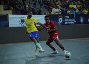 Salah satu pemain Timnas Futsal Indonesia di Futsal Nation Cup pada 12-18 Oktober 2026 di Sao Jose dos Pinhais, Parana, Brasil.(Foto: Website PSSI)