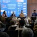 Trade Expo Indonesia; Sejumlah narasumber tampak dalam Konferensi Pers Technical Meeting TEI ke-41 di ICE BSD City, Kabupaten Tangerang, Banten, pada Rabu (30/9).(Foto: Humas Kemendag)