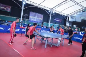 Turnamen Tenis Meja Jaarbeurs Cup 2026.(Foto: Humas Pemkot Bandung)