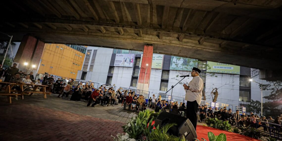 Pemerintah Kota (Pemkot) Bandung meresmikan Andalan Kuliner Pasupati (Anderpas), Jumat, 30 Oktober 2026. Peresmian dilakukan langsung oleh Wali Kota Bandung, Muhammad Farhan.(Foto: Humas Pemkot Bandung)